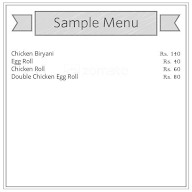 Mahboob Roll And Biryani Center menu 1