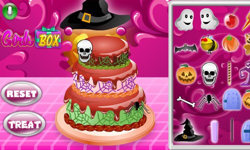 Halloween Cake Decor Screen 3