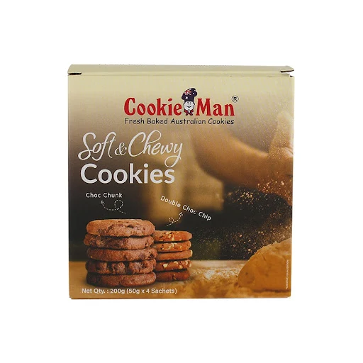 Soft & Chewy Indulgence Cookies Box - Pack Of 4