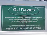 GJ Davies Tree And Landscape Services Logo