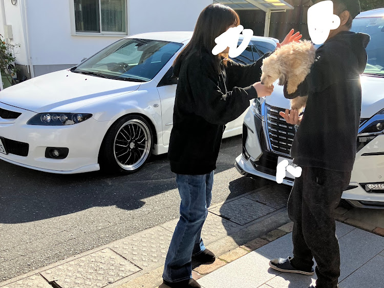 アテンザスポーツワゴンのDIY・えらいスンマヘん・缶スプレー自家塗装・赤穂御崎・マルックスって知ってまっかー笑に関するカスタム事例の投稿画像1枚目