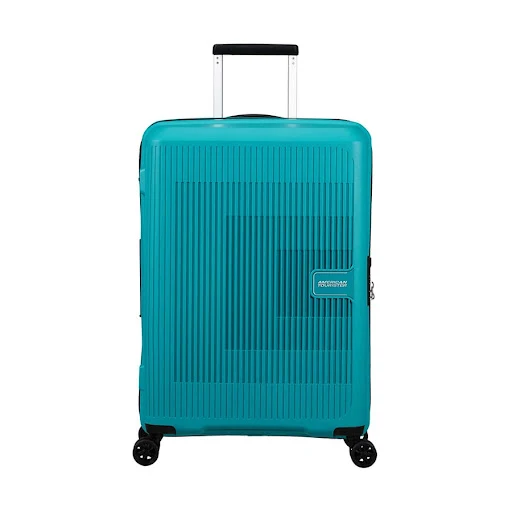 Vali kéo American Tourister Aerostep màu xanh nhạt size M