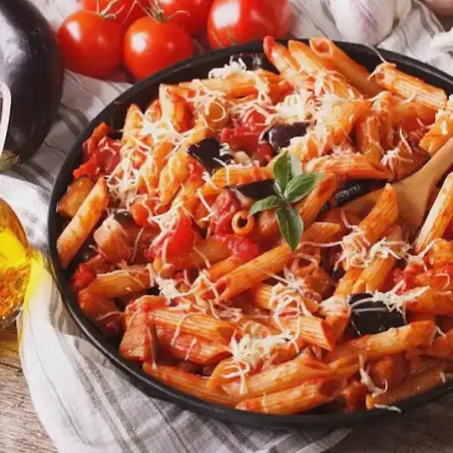 Cheese Penne Red Sauce Pasta