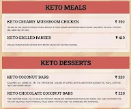 Keto Cop menu 8