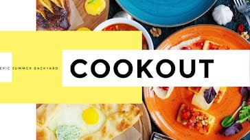 Summer Backyard Cookout - YouTube Thumbnail template