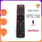 Điều Khiển Viettel Tv360 Có Giọng Nói Chính Hãng - Remote Đầu Thu Viettel Tv360