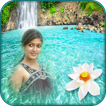 Cover Image of Download Waterfall Photo Frames - dp pic blur effect editor 7.0 APK