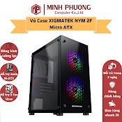 Vỏ Case Xigmatek Nym 2F Hỗ Trợ Main M - Atx Hàng Chính Hãng