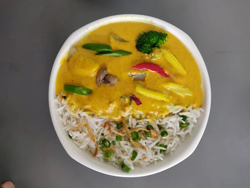 Thai Yellow Curry Veg | Steamed Rice