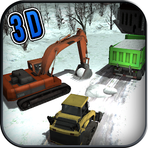 Heavy Snow Excavator Crane Op 1.9 Icon