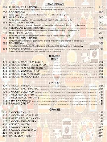 Midtown Family Wine And Dine menu 