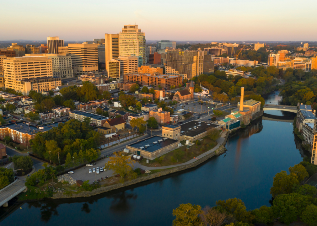 Wilmington, Delaware skyline.