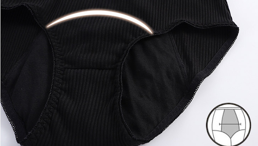 Title 14, Physiological Plus Size Mid-waist Cotton Leak-p...