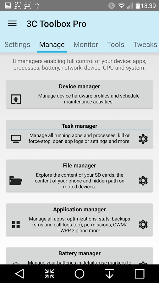    3C Toolbox Pro- screenshot  