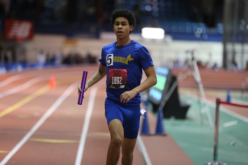 Jack Counsell competes at state track meet in his senior spring season