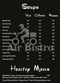 Air Bistro menu 5