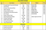 Point Of Parathas menu 1