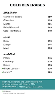 Chai Point menu 2