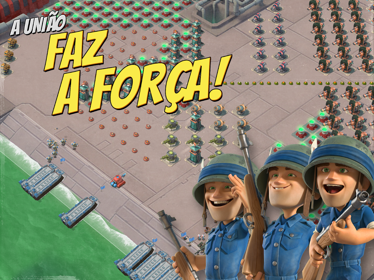   Boom Beach: captura de tela 