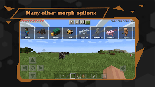 Screenshot MCPE Morph Skin Modpack