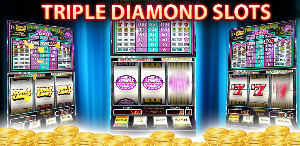 triple diamond игровой автомат