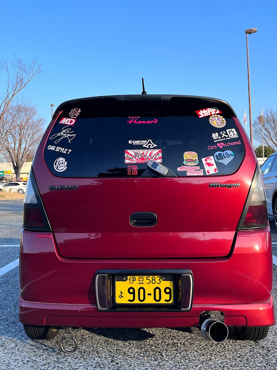 MRワゴンのリアスポイラー有り派？無し派？・絶滅危惧車種保存会に関するカスタム事例の投稿画像6枚目