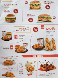 Chicking menu 5