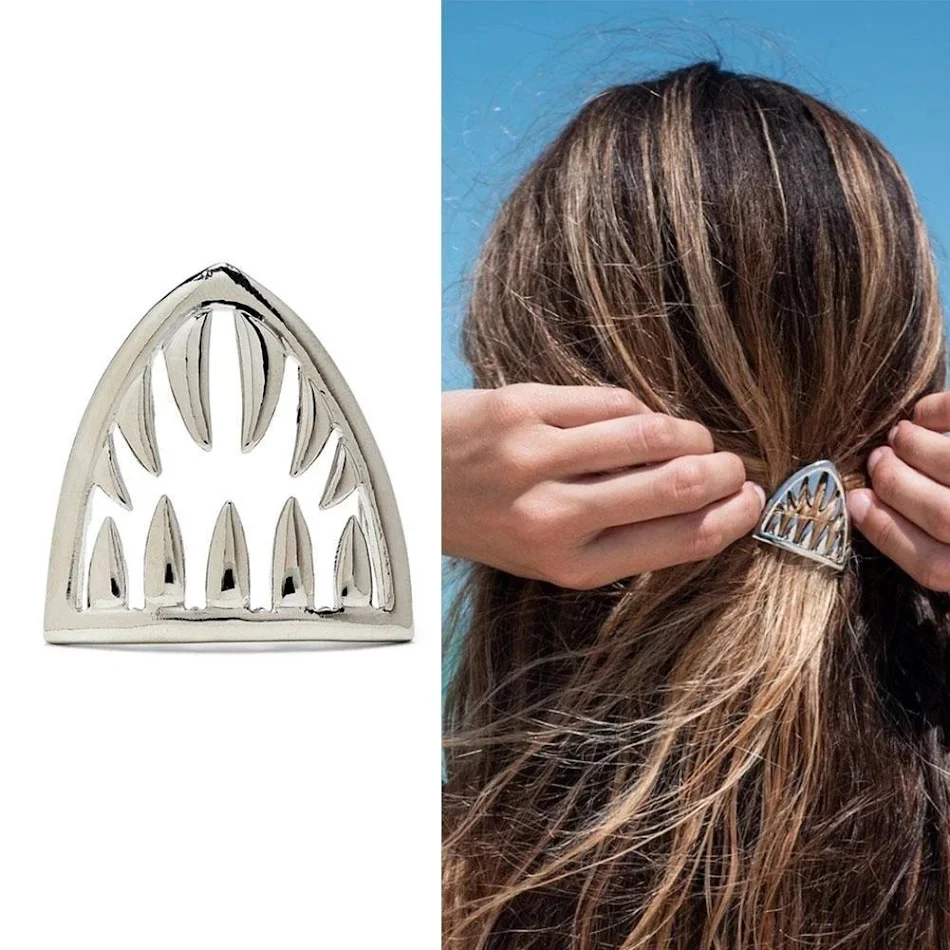 Metalen zilveren haarspelden voor vrouwen, grote haarclips, Koreaanse elegante sierlijke haarklem, haarspeld, styling accessoire