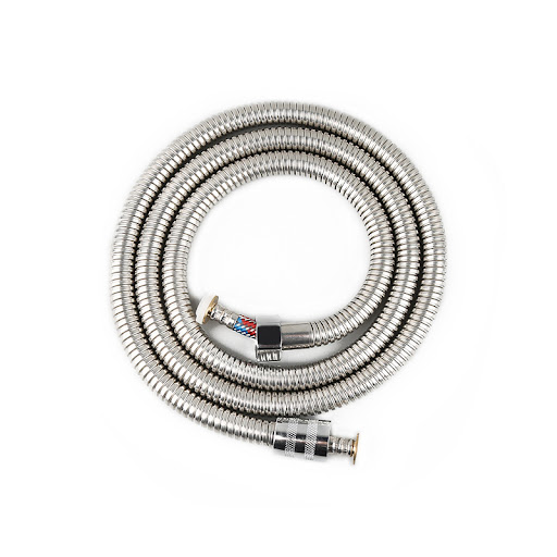 Title 6, Stainless Steel Encrypted Shower Hose for secur...