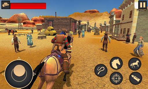 Screenshot West Town Sheriff Horse Game