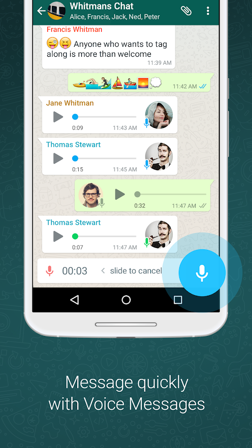    WhatsApp Messenger- screenshot  