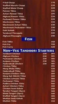 New Delhi - Taste Of India menu 1