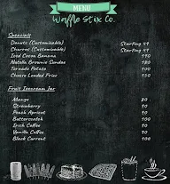 Waffle Stix Co. menu 2