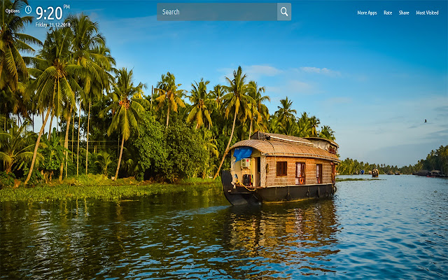 Kerala Wallpapers Theme New Tab