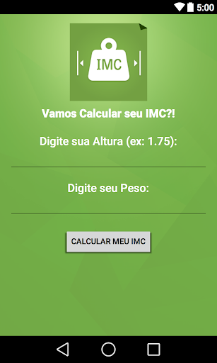 Calcular IMC