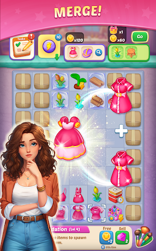 Screenshot Style & Makeover: Merge Puzzle