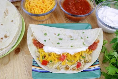 Crock Pot Chicken Fajitas