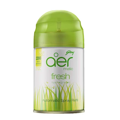 Godrej Aer Matic Refill Fresh Lush Green 225 Ml