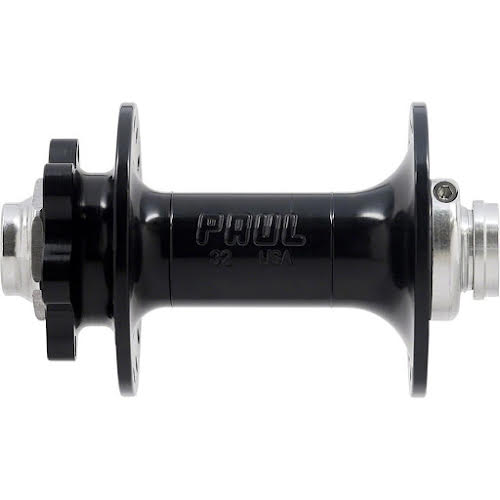 Paul Comp Disc FHUB Front Disc Hub - 15 x 110mm - 32h - Black