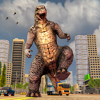 Monster Dinosaur  Rampage  City Attack