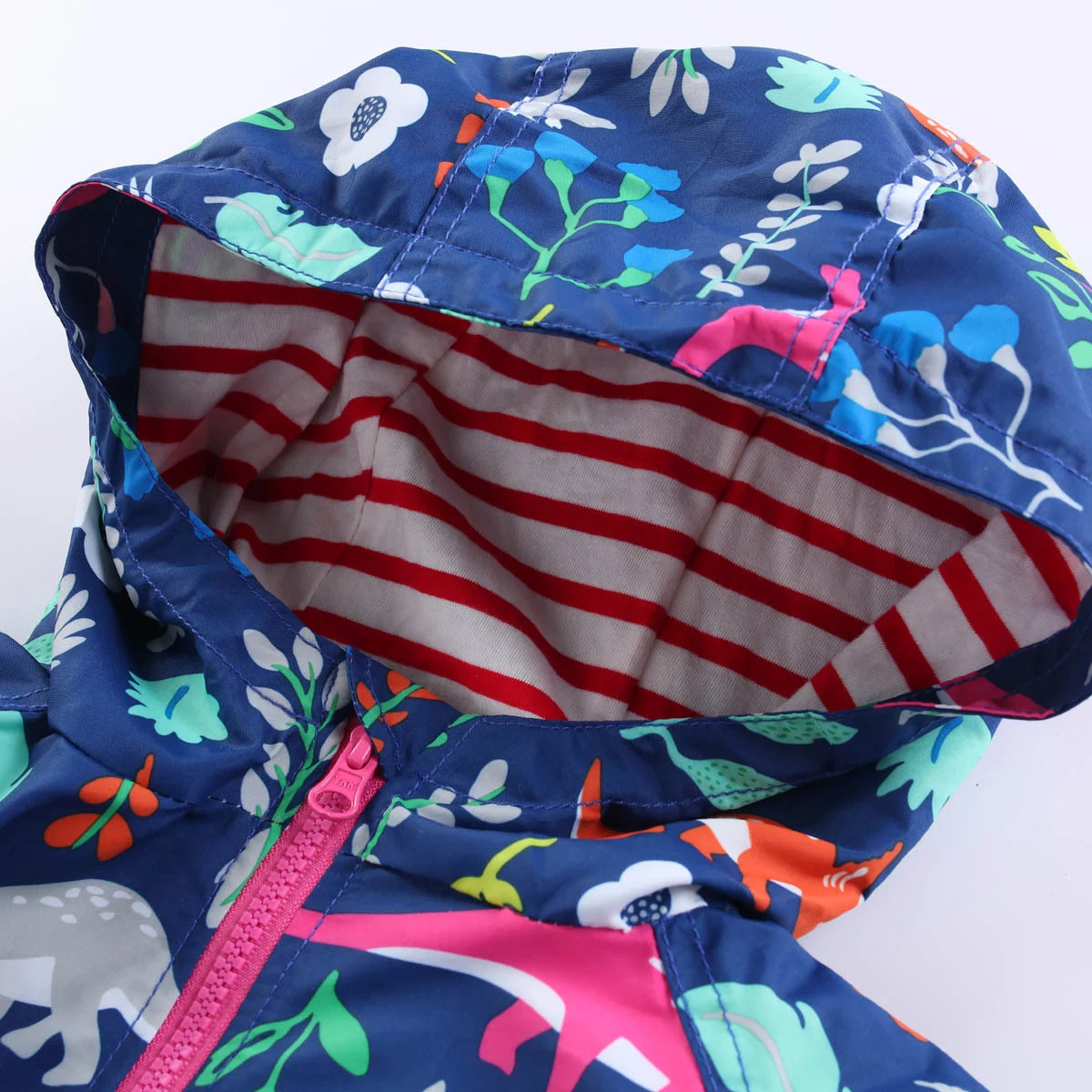 Title 5, Jaqueta Shell Infantil Feminina com Flores Fofa...