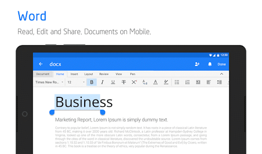 Polaris Office - Word, Docs, Sheets, Slide, PDF Screenshot