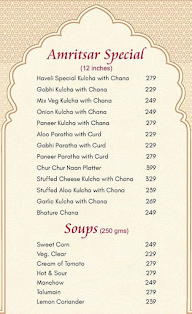 Amritsar Haveli menu 4