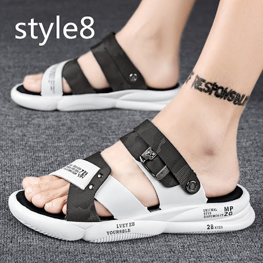 Title 10, Beach sandals and driving slippers for leisure....