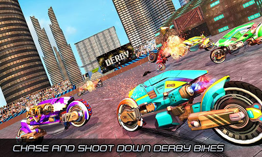 Bike Racing Futuristic Demolition Derby (Ad-Free)