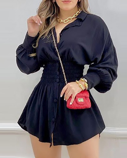 Title 5, Autumn and Winter Fashion Printed Waist Shirt F...