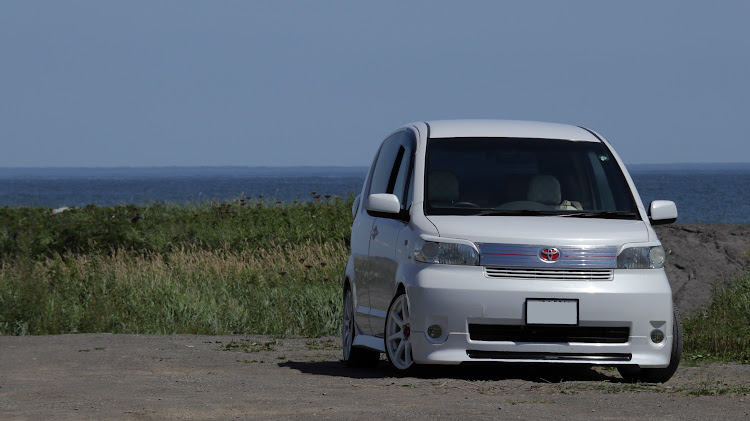 ポルテの青と緑・十勝大樹町・cartunefriends・海に関するカスタム事例の投稿画像2枚目