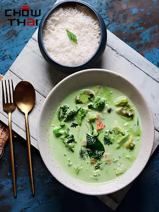 Exotic Vegetables In Thai Green Curry