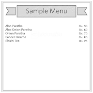 Dua's Cafe menu 1