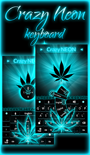 Crazy Neon Keyboard